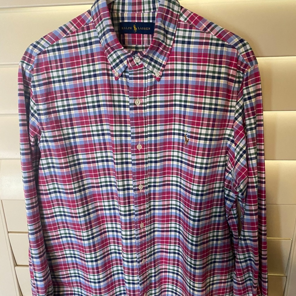 Polo Ralph Lauren Classic Fit Plaid Oxford Shirt